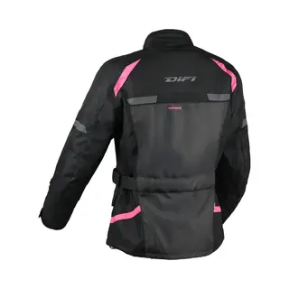 Difi Horizon MC-Jakke Dame Svart/Rosa