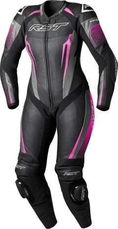 RST Tractech Evo D3O Skinn Dress- Dame Svart/Rosa