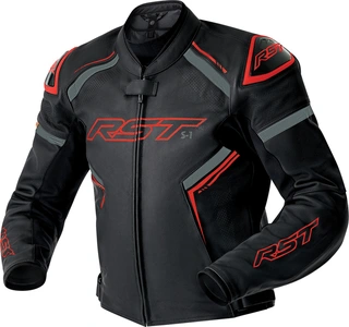 RST S1 D3O Skinn Jakke - Svart/Rød