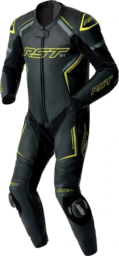 RST S1 D3O Skinn Dress - Svart/Flo Gul