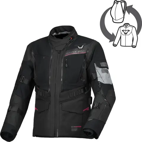 MACNA Flexodus Women 3 Lags Jakke til Dame Svart/Rosa