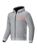Alpinestars Chrome V2 MC-Hoodie Grå/Oransje