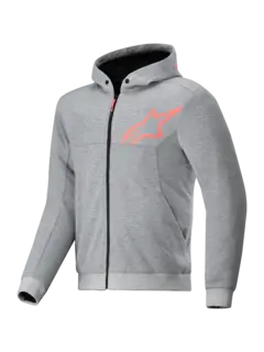 Alpinestars Chrome Air V2 MC-Hoodie Grå/Oransje
