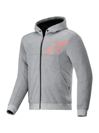 Alpinestars Chrome Air V2 MC-Hoodie Grå/Oransje