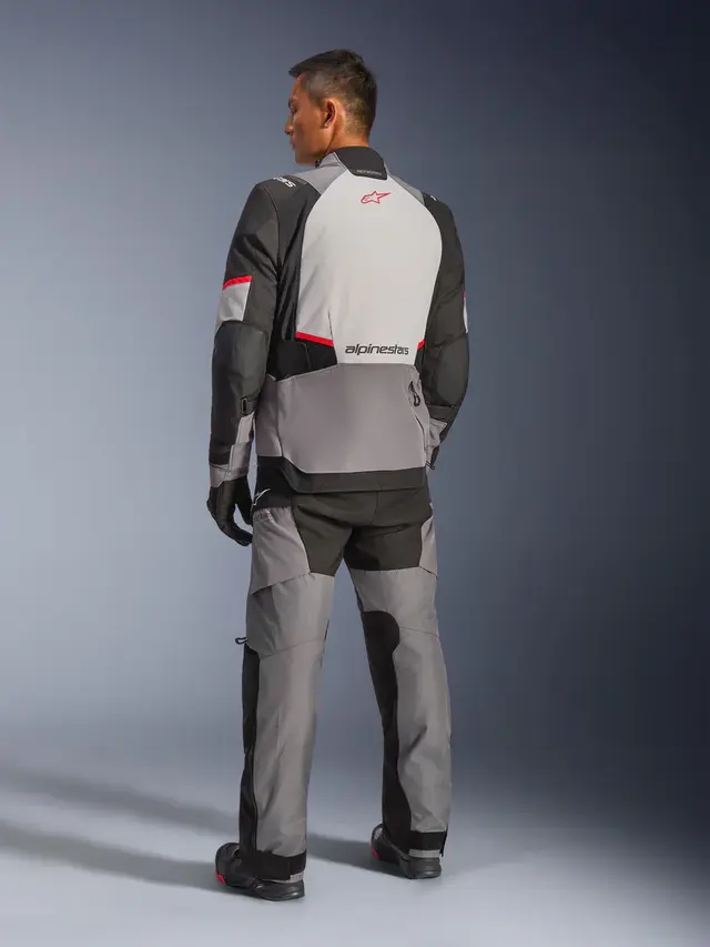Alpinestars Andes v4 Drystar Grå/Rød Ny, topp adventurejakke fra Alpinestars 