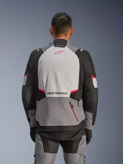 Alpinestars Andes v4 Drystar Grå/Rød Ny, topp adventurejakke fra Alpinestars