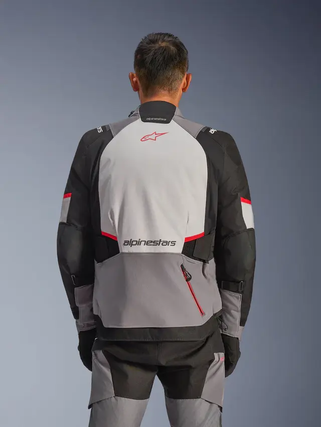 Alpinestars Andes v4 Drystar Grå/Rød Ny, topp adventurejakke fra Alpinestars 
