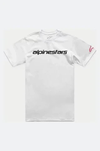 Alpinestars Linear Wordmark 2.0 Hvit/Rød/Sort