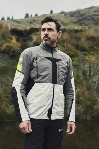 Richa Orion Gore-Tex MC-Jakke Svart/Gul