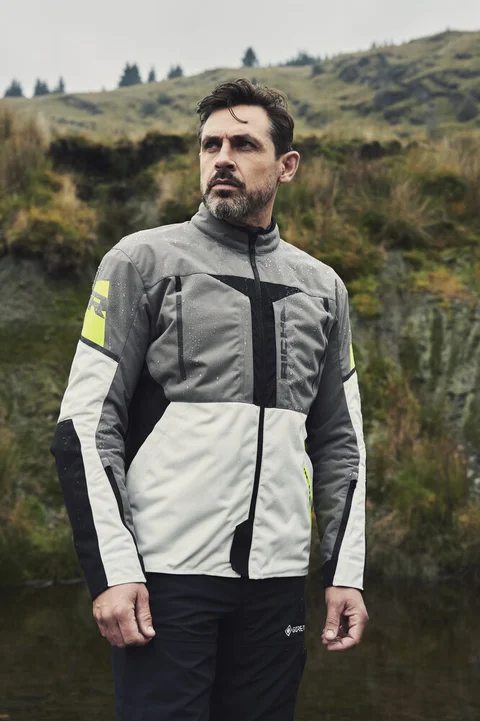 Richa Orion Gore-Tex MC-Jakke Svart/Gul