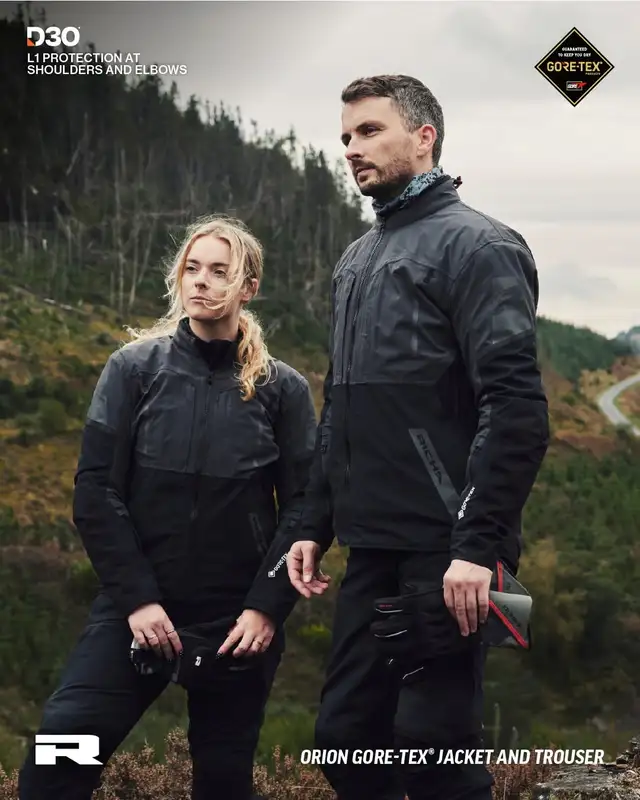 Richa Orion Gore-Tex MC-Bukse KORT Modell Herre 