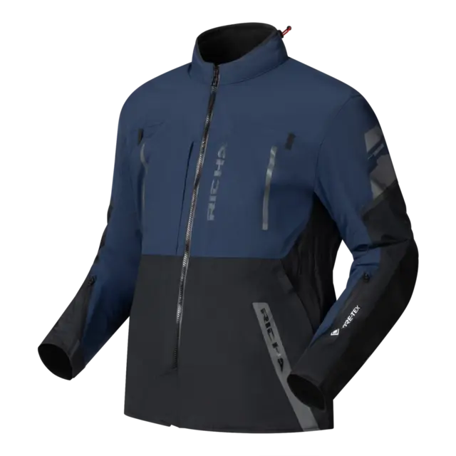 Richa Orion Gore-Tex MC-Jakke Svart/Blå 
