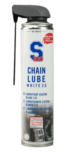 S100 Chain Lube White 400ml