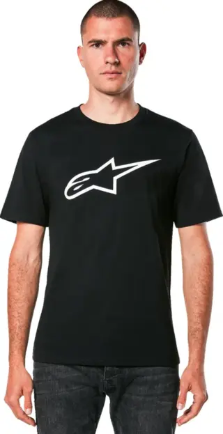 Alpinestars TEE SS CSF AGELESS 2.0 Svart/Hvit 