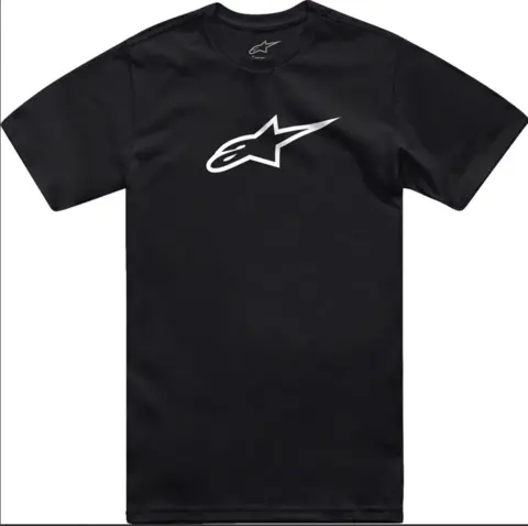 Alpinestars TEE SS CSF AGELESS 2.0 Svart/Hvit
