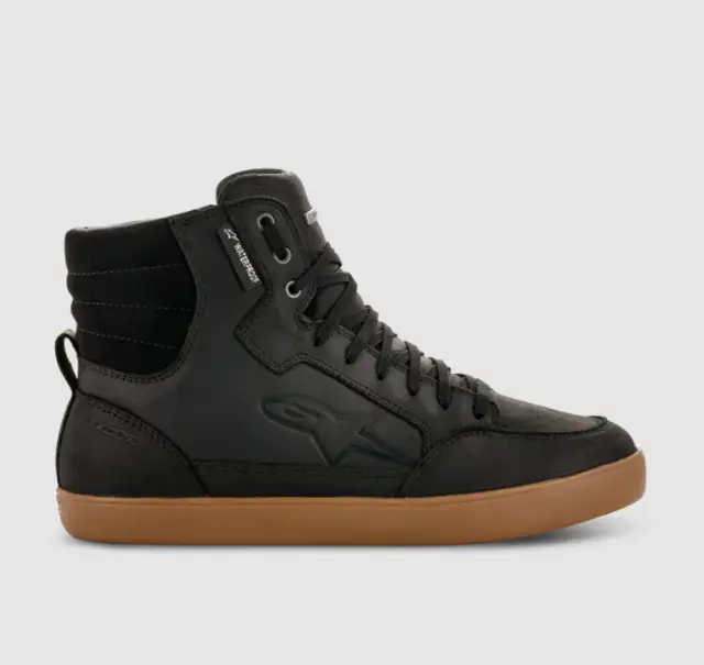 Alpinestars Sko J-6  Black Gum Behagelig og hverdagslig MC-Sko 