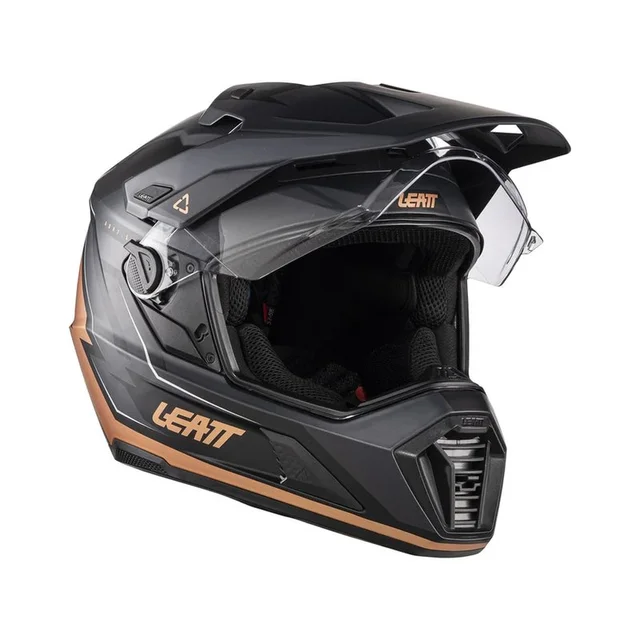 Leatt Helmet Kit ADV 7.5 Black/Bronze God passform og briller inkludert 