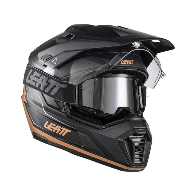 Leatt Helmet Kit ADV 7.5 Black/Bronze God passform og briller inkludert 