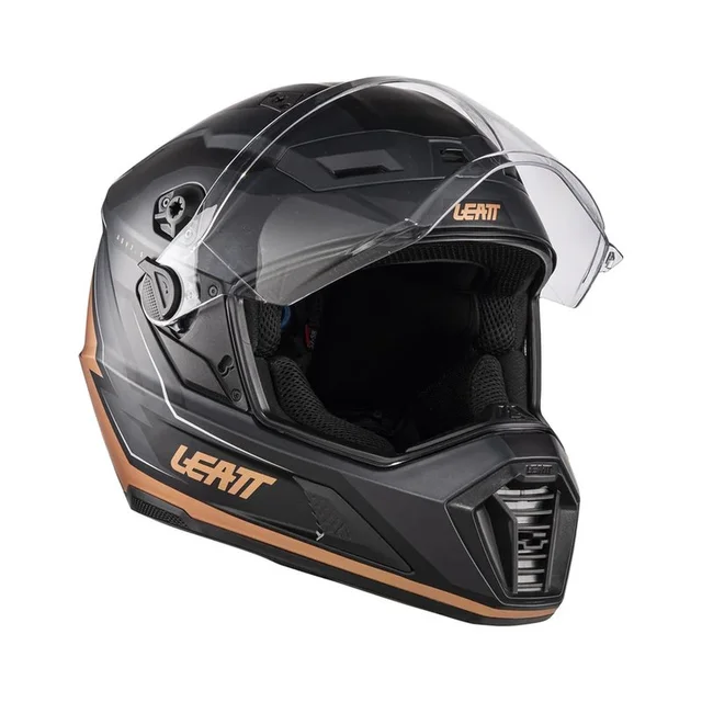 Leatt Helmet Kit ADV 7.5 Black/Bronze God passform og briller inkludert 