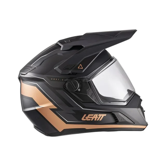 Leatt Helmet Kit ADV 7.5 Black/Bronze God passform og briller inkludert 