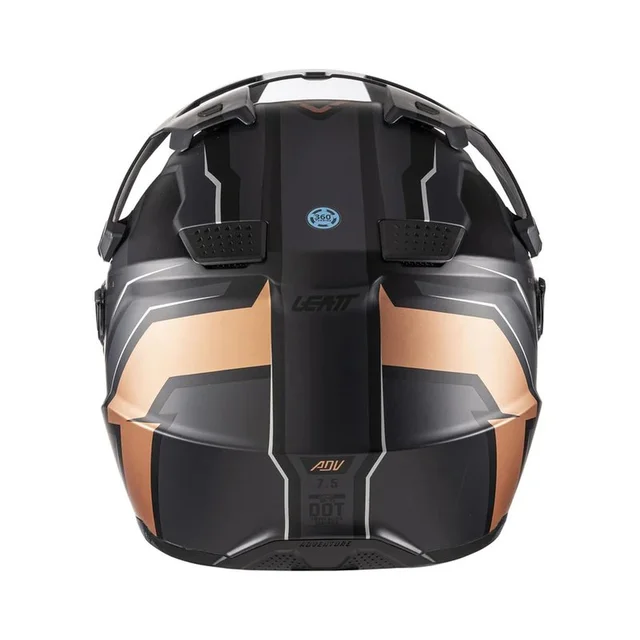 Leatt Helmet Kit ADV 7.5 Black/Bronze God passform og briller inkludert 