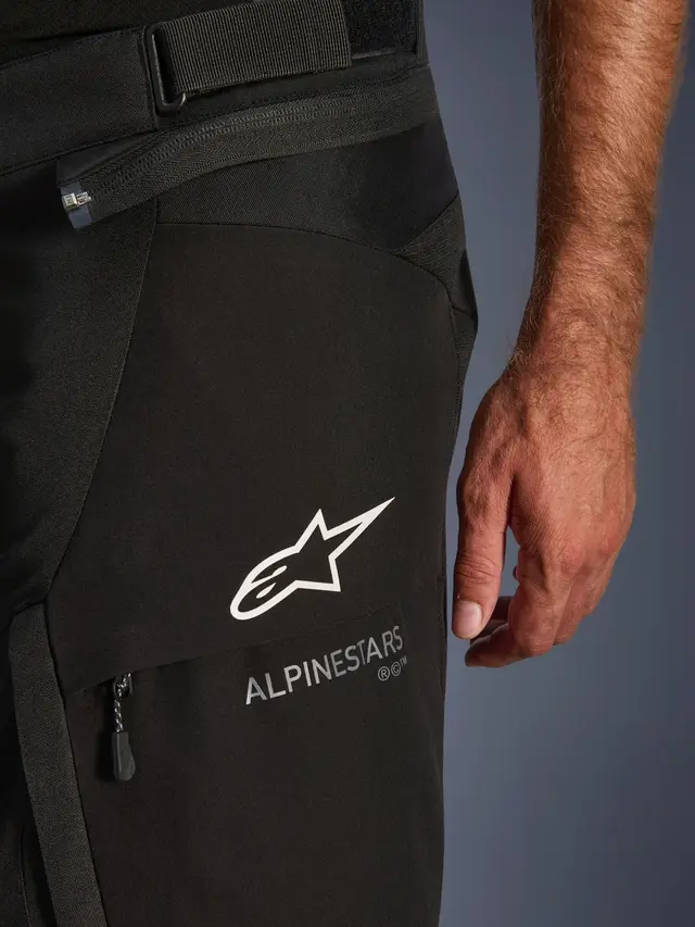 Alpinestars Andes v4 MC-Bukse Svart LANG Lengde 