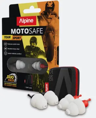 Alpine MotoSafe Pro Ørepropper Ørepropper Perfekt til MC