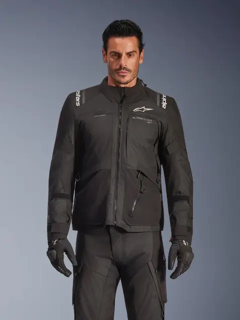 Alpinestars Andes v4 Drystar MC-Jakke Svart