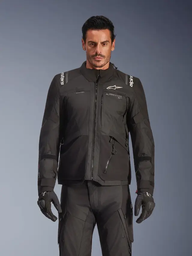 Alpinestars Andes v4 Drystar MC-Jakke Svart 