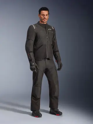 Alpinestars Andes v4 Drystar MC-Jakke Svart