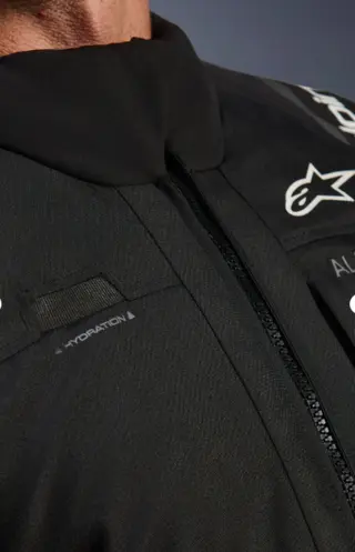 Alpinestars Andes v4 Drystar MC-Jakke Svart 