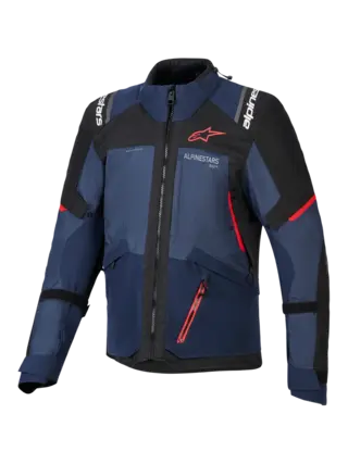 Alpinestars Andes v4 Drystar MC-Jakke Blå/Svart