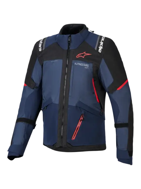 Alpinestars Andes v4 Drystar MC-Jakke Blå/Svart