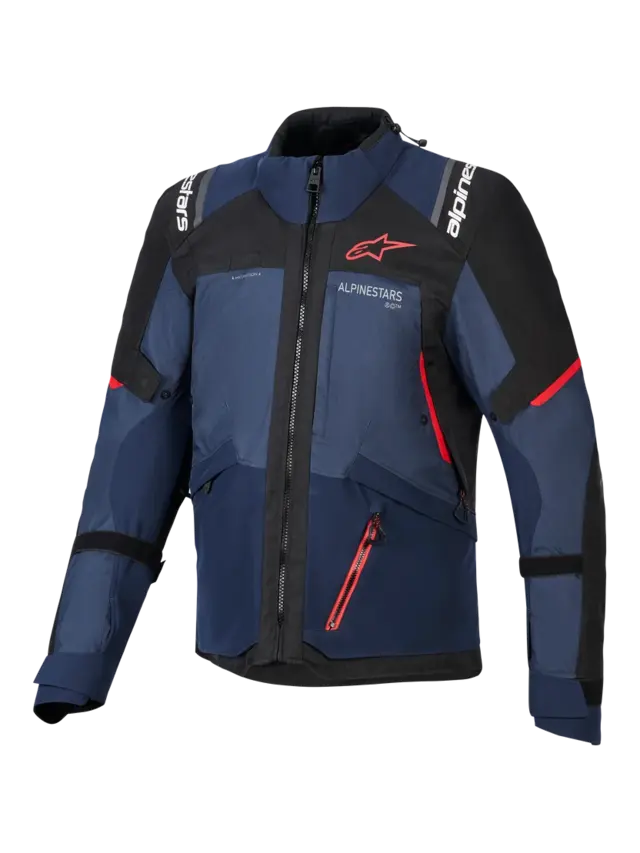 Alpinestars Andes v4 Drystar MC-Jakke Blå/Svart 