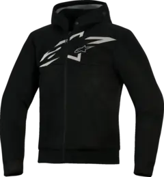 Alpinestars Chrome Superairflow Hoodie Svart/Hvit L