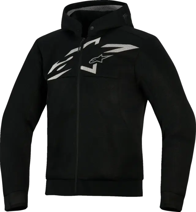Alpinestars Chrome Superairflow Hoodie Svart/Hvit 
