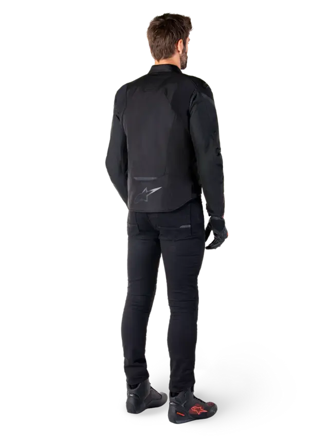Alpinestars T-Jaws V4 MC-Jakke WP Svart 