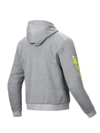 Alpinestars Chrome v2 Hoodie Grå/Gul