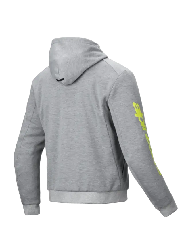 Alpinestars Chrome v2 Hoodie Grå/Gul 