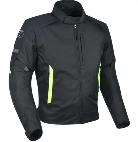 Oxford Toledo 2.0 MC-Jakke Svart/Gul
