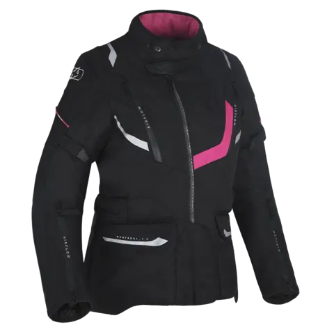 Oxford Montreal 3.0 Dame MC-Jakke Svart/Rosa