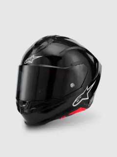 Alpinestars MC-Hjelm S-R7 Blank Svart