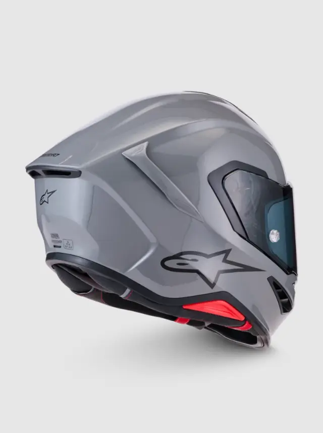 Alpinestars MC-Hjelm S-R7 Grå 