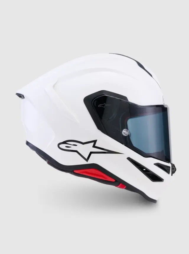 Alpinestars MC-Hjelm S-R7 Hvit 