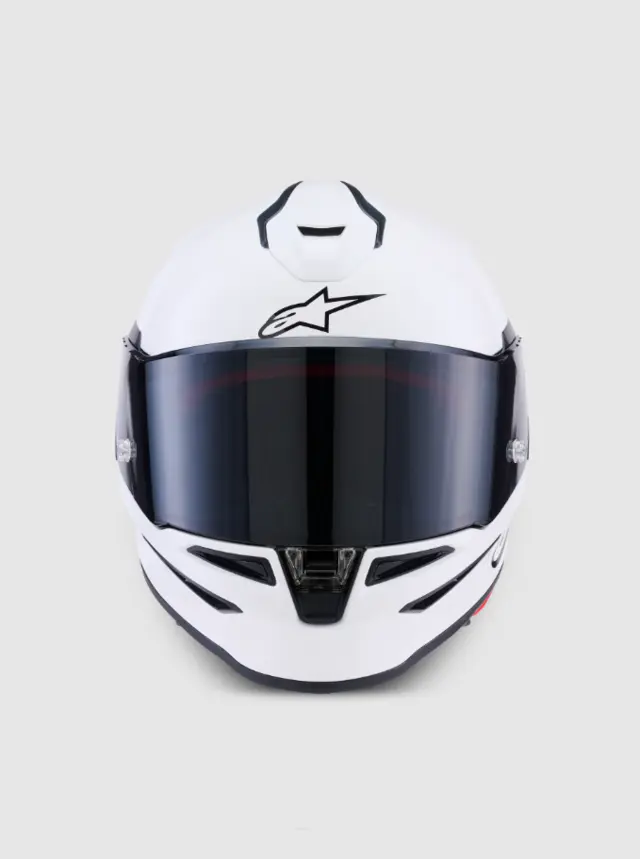 Alpinestars MC-Hjelm S-R7 Hvit 