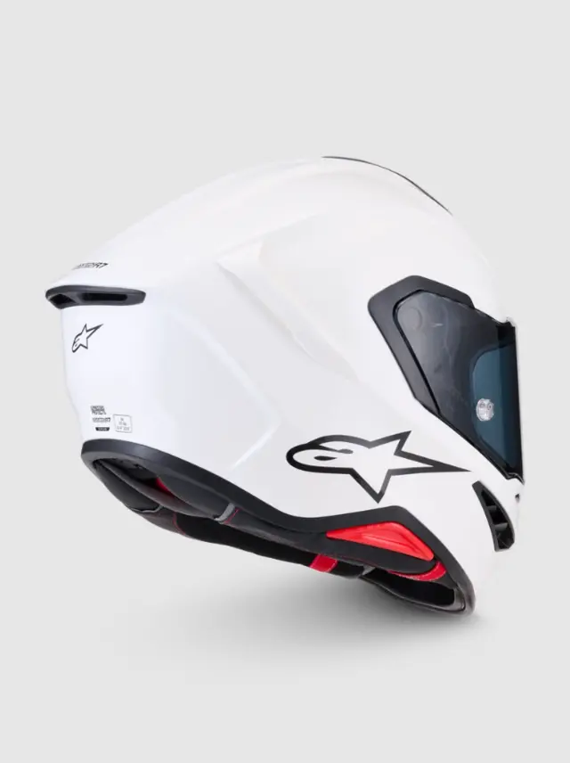 Alpinestars MC-Hjelm S-R7 Hvit 