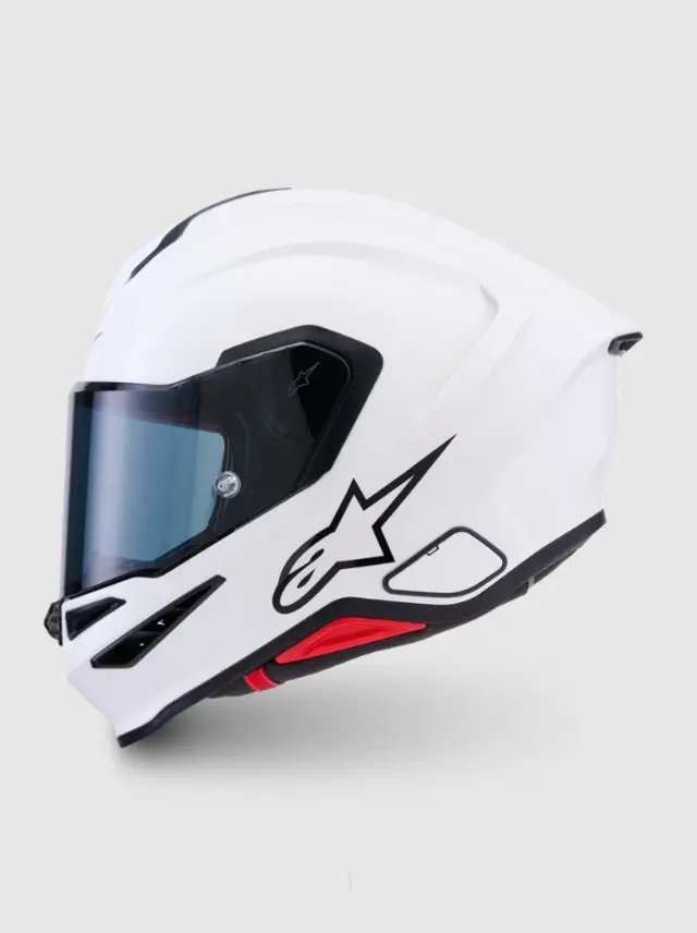 Alpinestars MC-Hjelm S-R7 Hvit 