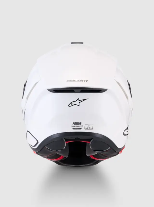 Alpinestars MC-Hjelm S-R7 Hvit 
