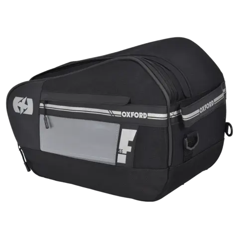 Oxford F1 Pannier 55L Sidevesker Svart/Grå