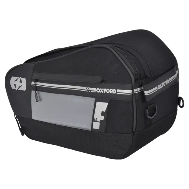 Oxford F1 Pannier 55L Sidevesker Svart/Grå 